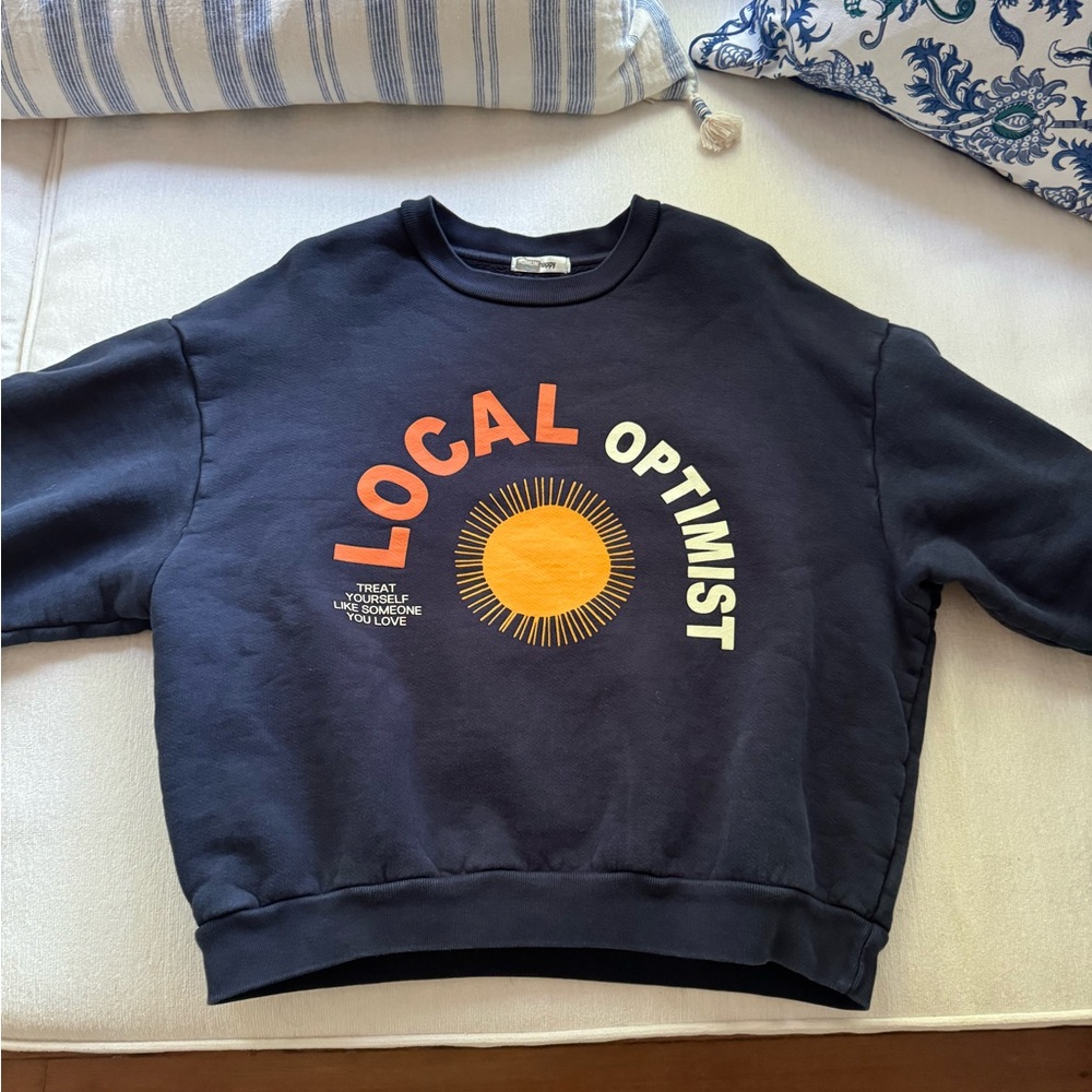 Madhappy local optimist crewneck, bought in aspen colorado!!